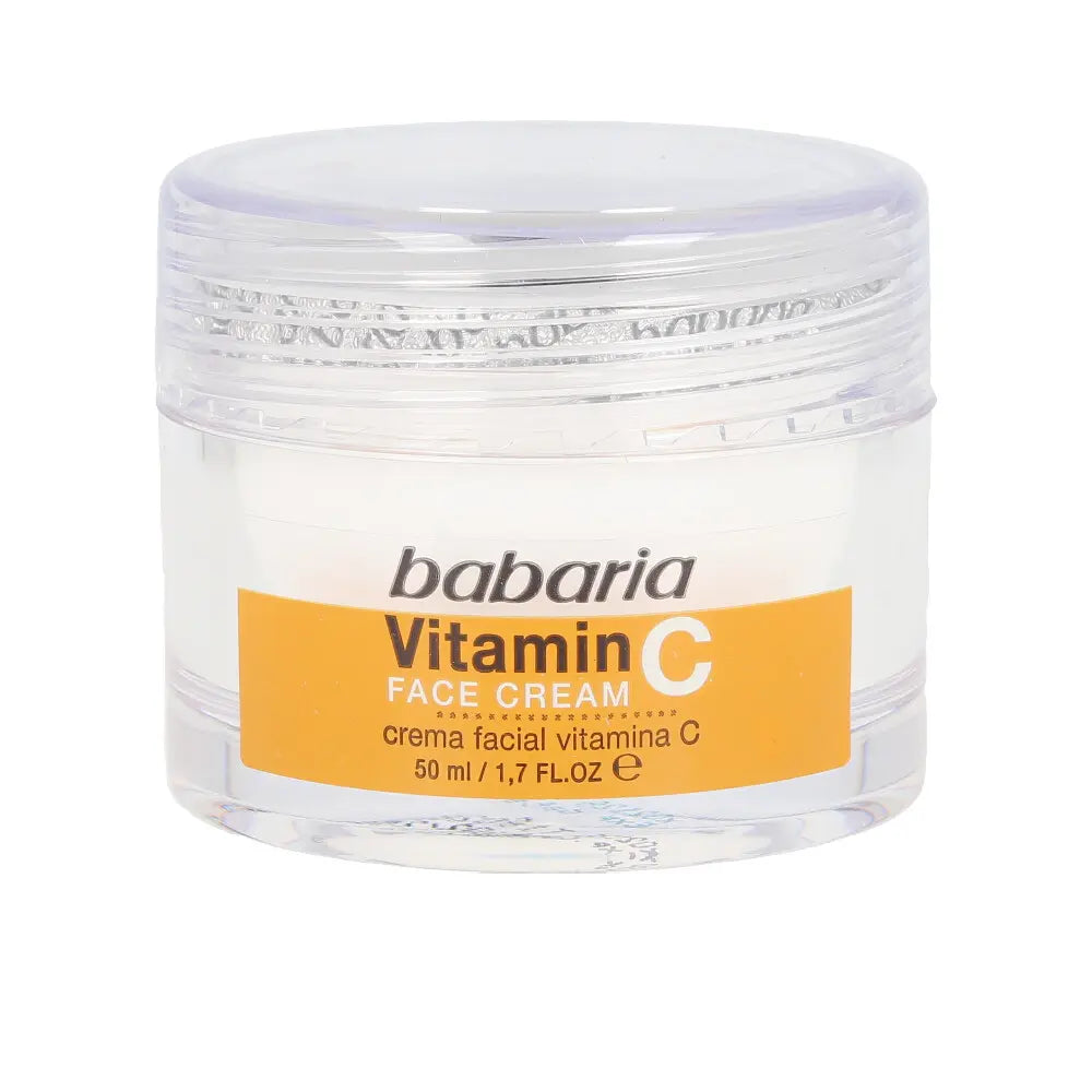 BABARIA Crema Facial Vitamina C | Tratamiento antioxidante + luminosidad 50ML