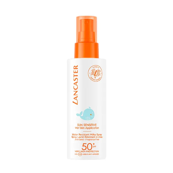 LANCASTER Protector solar Spray Niños SPF50+ | 150ML Sun Sensitive Milky for Kids