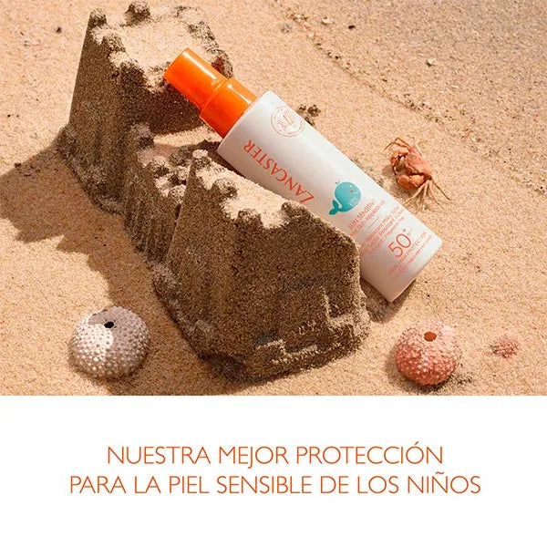LANCASTER Protector solar Spray Niños SPF50+ | 150ML Sun Sensitive Milky for Kids