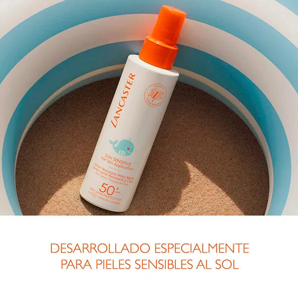 LANCASTER Protector solar Spray Niños SPF50+ | 150ML Sun Sensitive Milky for Kids