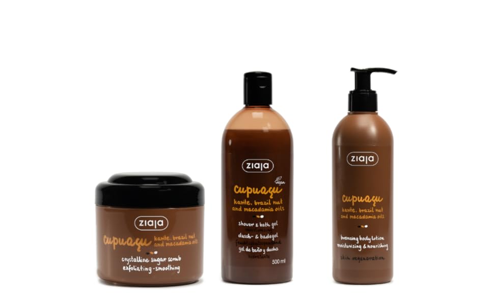 ZIAJA CUPUAZÚ - Loción Bronceadora - Autobronceadores 300ml