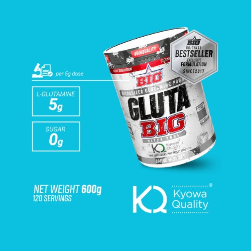 BIG – Glutabig | Recuperación muscular y rendimiento óptimo 600 gr