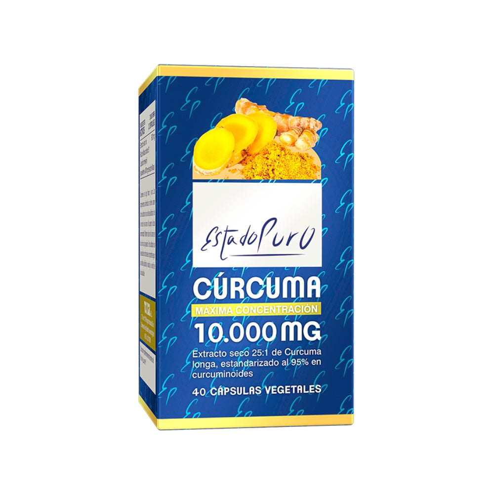 TONGIL Cúrcuma Estado Puro 10.000 mg | Potente antiinflamatorio natural - 40 cápsulas