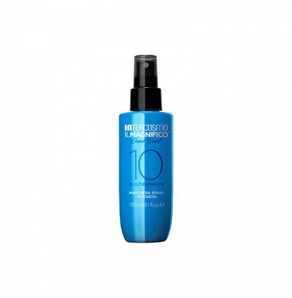 INTERCOSMO Il Magnifico 10 en 1 Ocean Scent 150ml – Mascarilla en Spray Sin Aclarado para Todo Tipo de Cabello