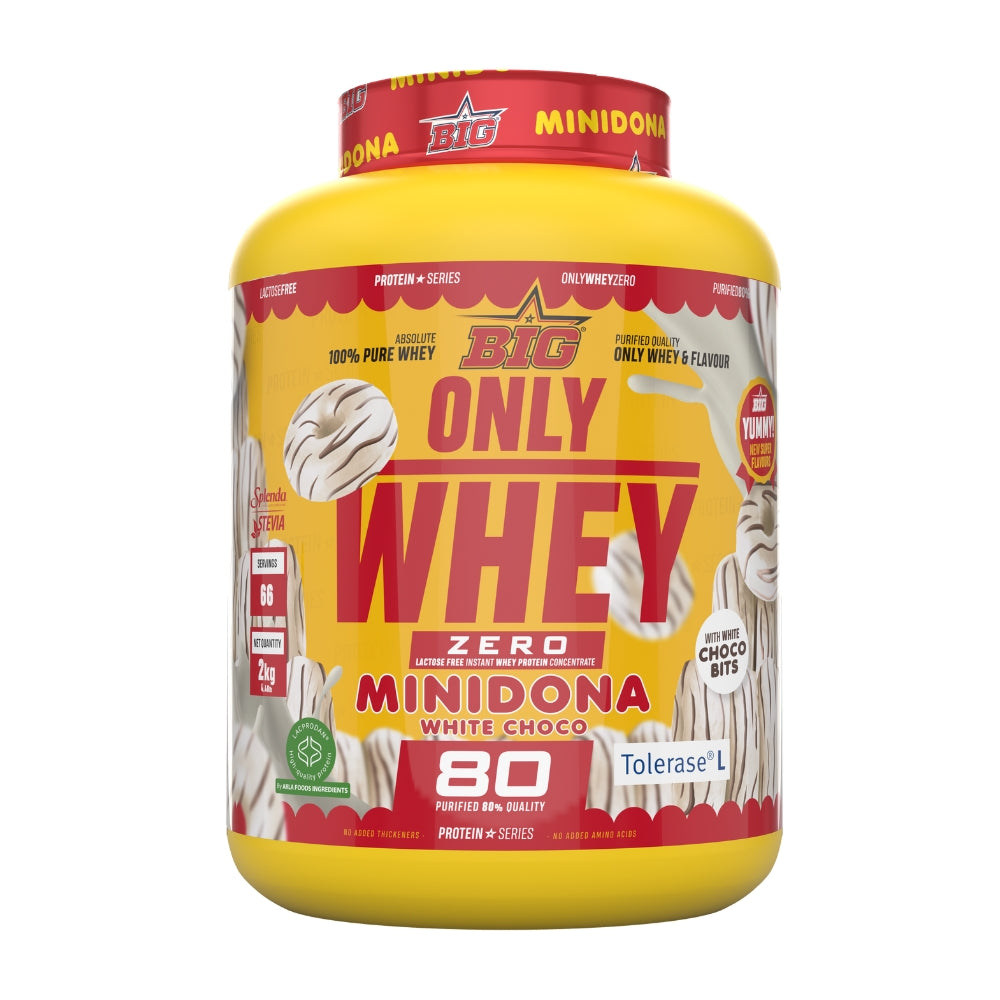 BIG Proteína ONLY WHEY ZERO sabor MINIDONA - Proteína de alta calidad certificada 1- 2 kg
