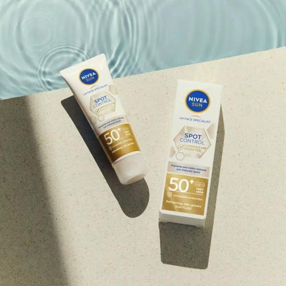 NIVEA SUN Protección Facial UV Fluido Antimanchas Luminous630 FP50+