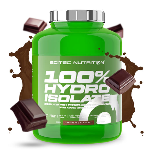 SCITEC NUTRITION 100% Hydro Isolate – Proteína Hidrolizada de Suero – 2kg – Absorción Ultra Rápida y Alta Pureza