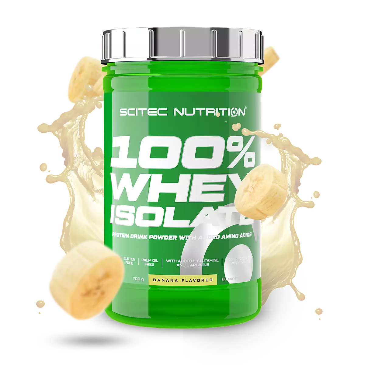 SCITEC NUTRITION 100% Whey Isolate – Proteína Aislada de Suero – 700g – Alta Pureza y Rápida Absorción