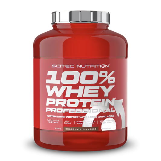 SCITEC NUTRITION 100% Whey Protein Professional 2,35 kg – Proteína de Suero de Alta Calidad – Desarrollo Muscular y Recuperación