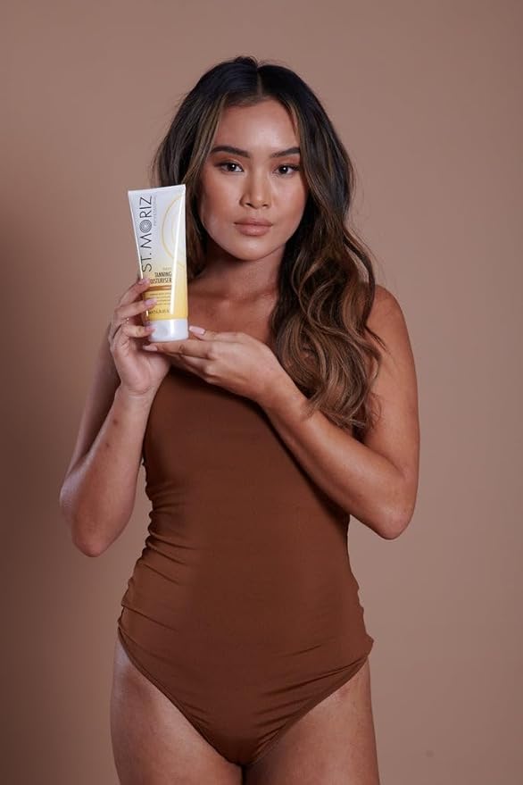 ST MORIZ Crema Hidratante Autobronceadora - Loción corporal autobronceadora hidratante 200ml