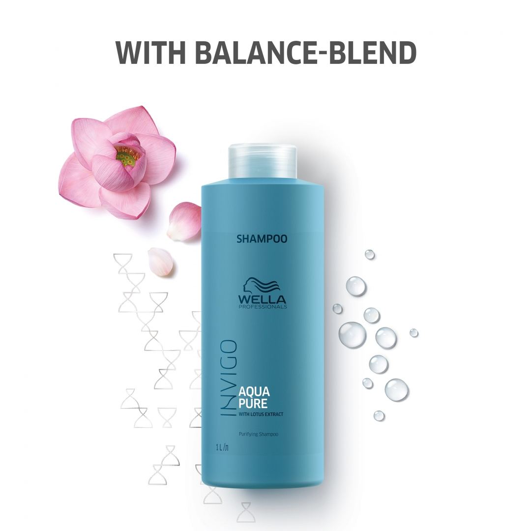 WELLA Champú Purificante Wella Invigo Aqua Pure 1L
