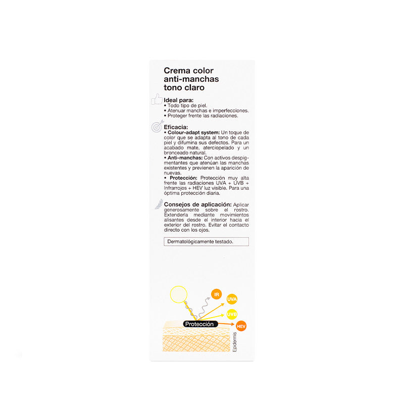 BELLA AURORA CC Cream Antimanchas SPF50+ Tono claro 30ml