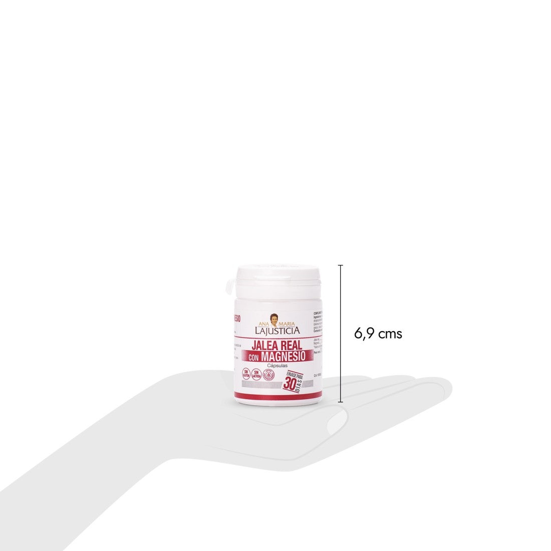 ANA MARIA LAJUSTICIA Jalea Real con Magnesio - 60 Cápsulas