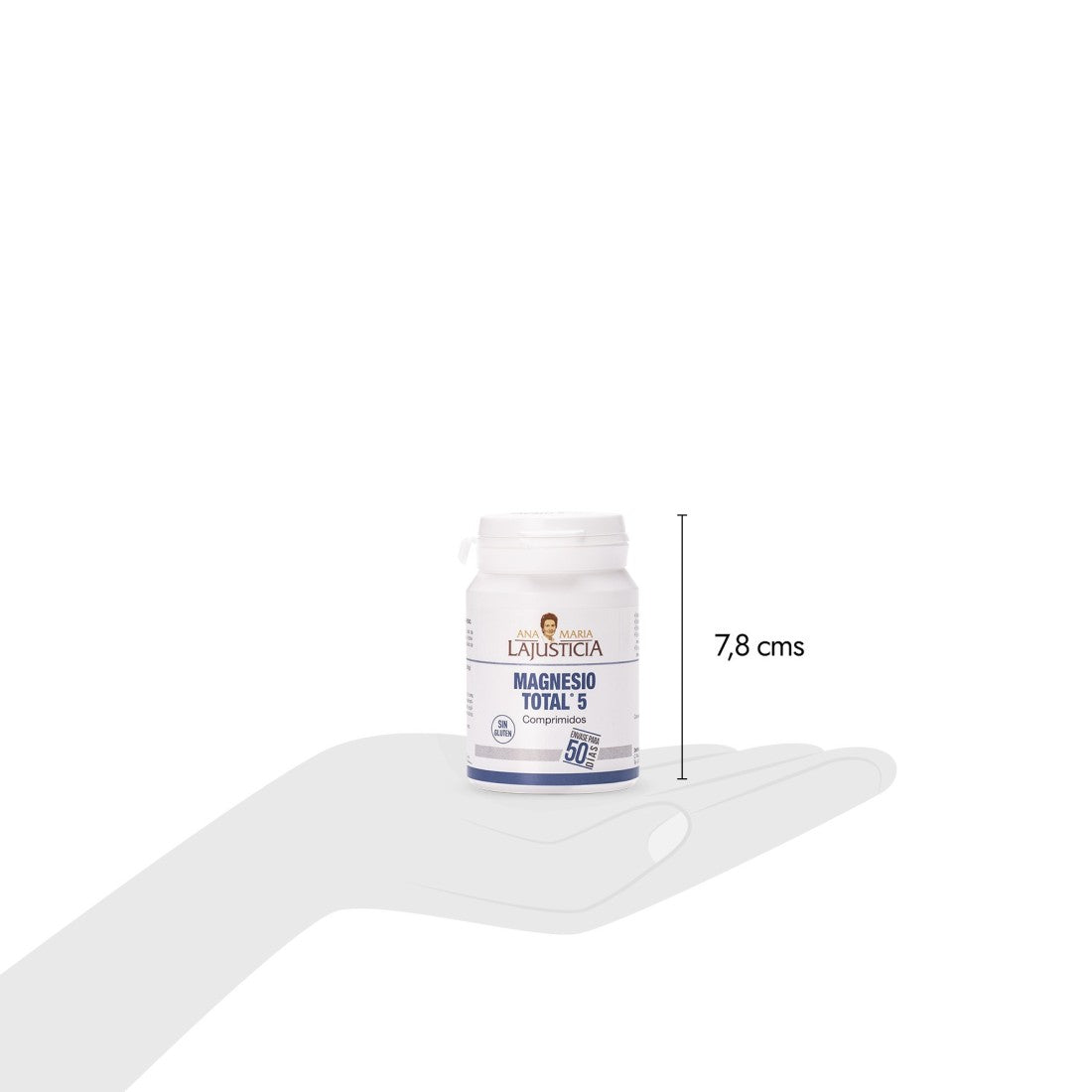 ANA MARIA LAJUSTICIA Magnesio total 5 - Disminuye el cansancio y la fatiga (100 cápsulas)