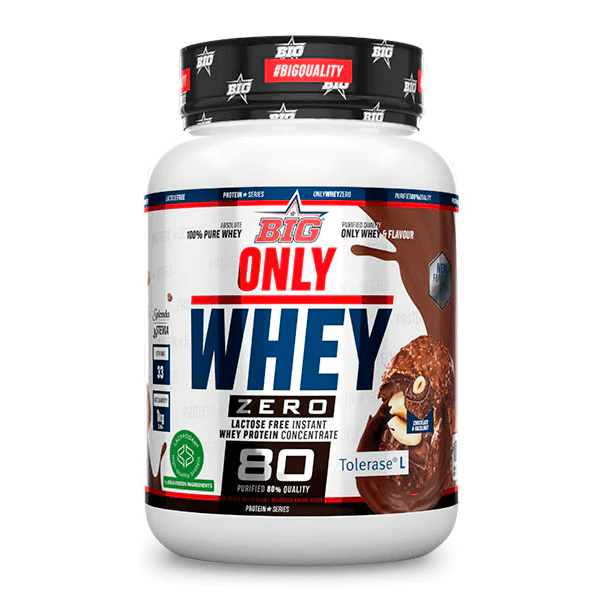 BIG Proteína ONLY WHEY ZERO - Proteína de alta calidad certificada 1 - 2 kg