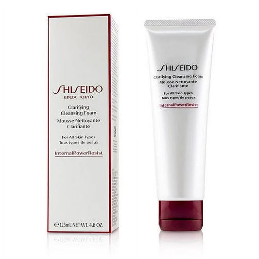 SHISEIDO Clarifying Cleansing Foam | Espuma de limpieza cremosa que elimina impurezas y células muertas 125ML