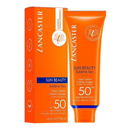 LANCASTER Sun Beauty Sublime Tan SPF50 | Protector Solar Facial 50ML