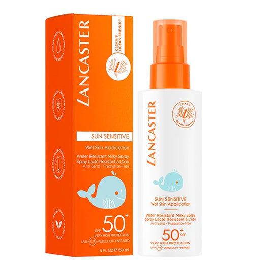 LANCASTER Protector solar Spray Niños SPF50+ | 150ML Sun Sensitive Milky for Kids