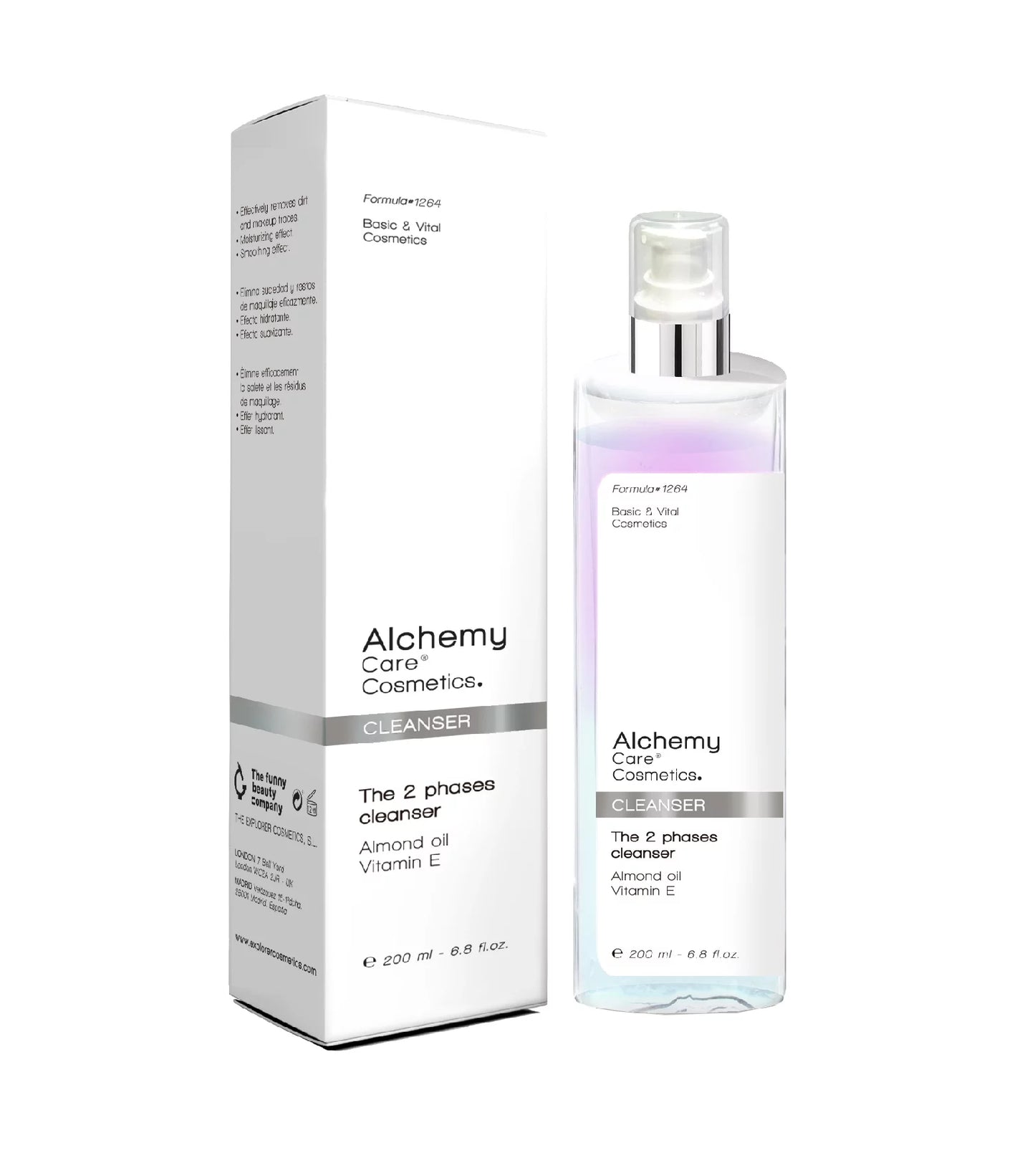 ALCHEMY CARE COSMETICS The 2Phases Cleanser - Desmaquillador - 200 ml