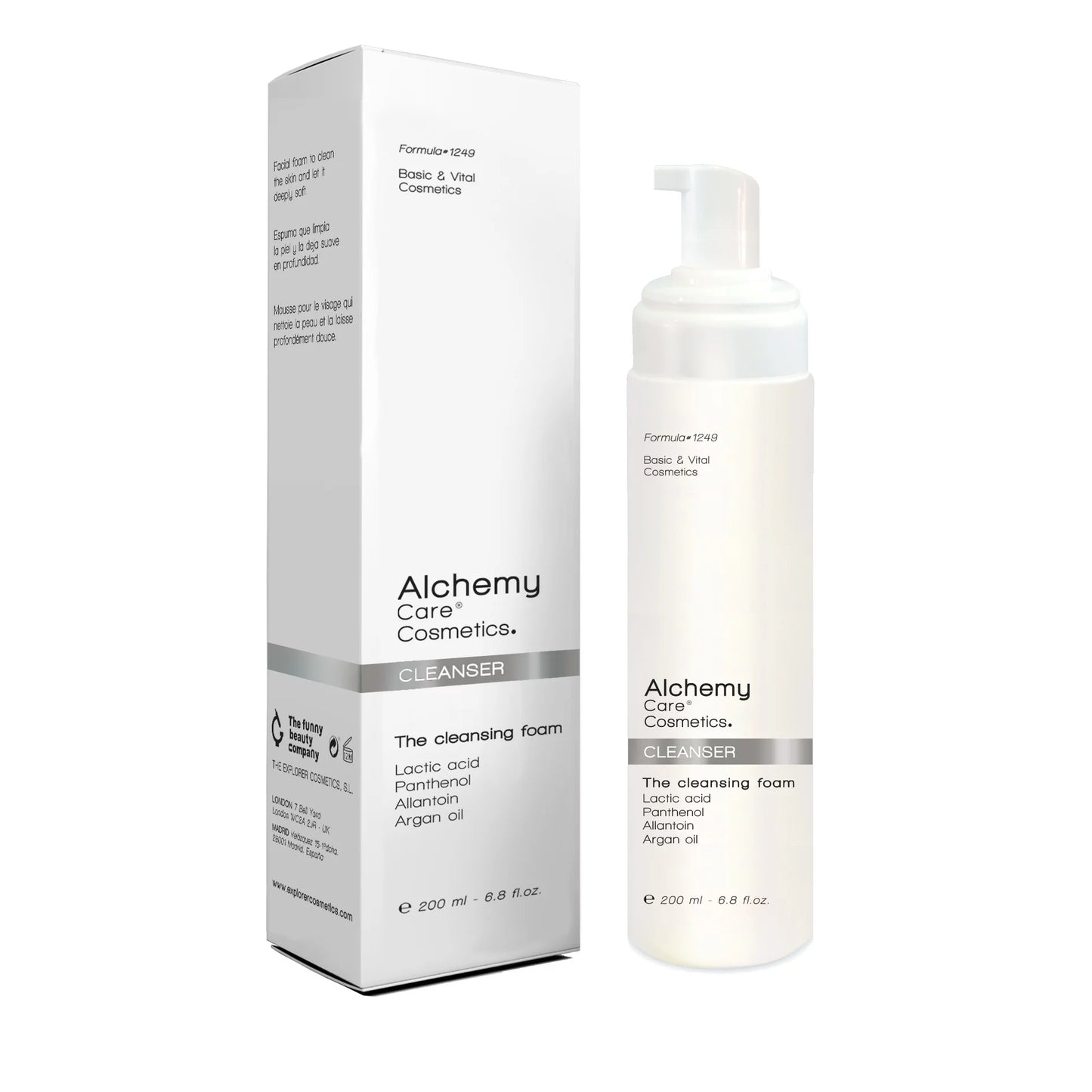 ALCHEMY CARE COSMETICS Cleansing Foam - Mousse Limpiador Facial - 200 ml