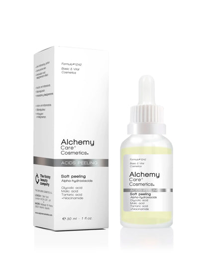 ALCHEMY CARE COSMETICS Soft Peeling Serum - Exfolia profundamente y Renueva las células de una manera suave e intensa 30 ml