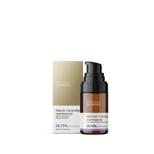 SKIN GENERICS Booster Rejuvenecedor con Retinol + Ceramidas 98,75 % Complejo activo