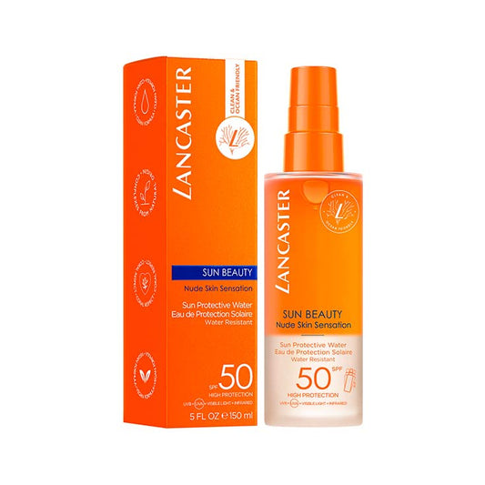 LANCASTER Sun beauty Agua Protectora Solar SPF50 Nude Skin Sensation 150ml