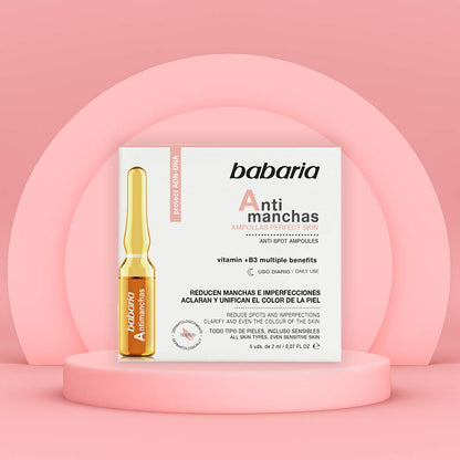 BABARIA Ampollas Anti-Manchas| Ampollas reductoras de manchas e imperfecciones 5UD