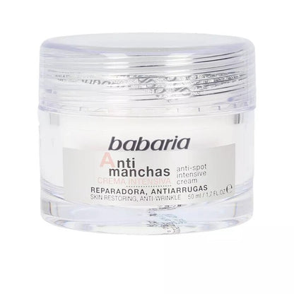 BABARIA Crema Facial Anti Manchas Reparadora Antiarrugas - Crema intensiva 50ML