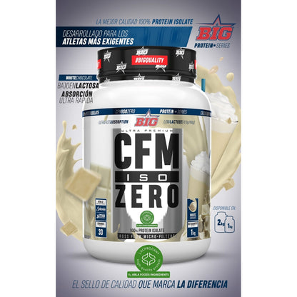 BIG Proteína CFM ISO ZERO - Proteína 100% aislada 1kg