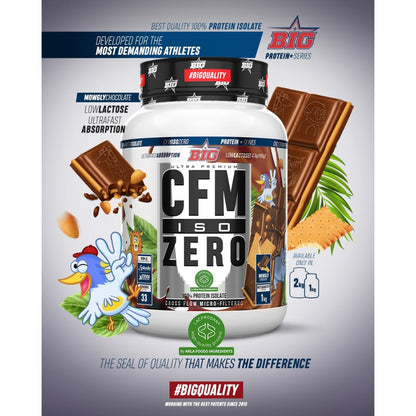 BIG Proteína CFM ISO ZERO - Proteína 100% aislada 1kg