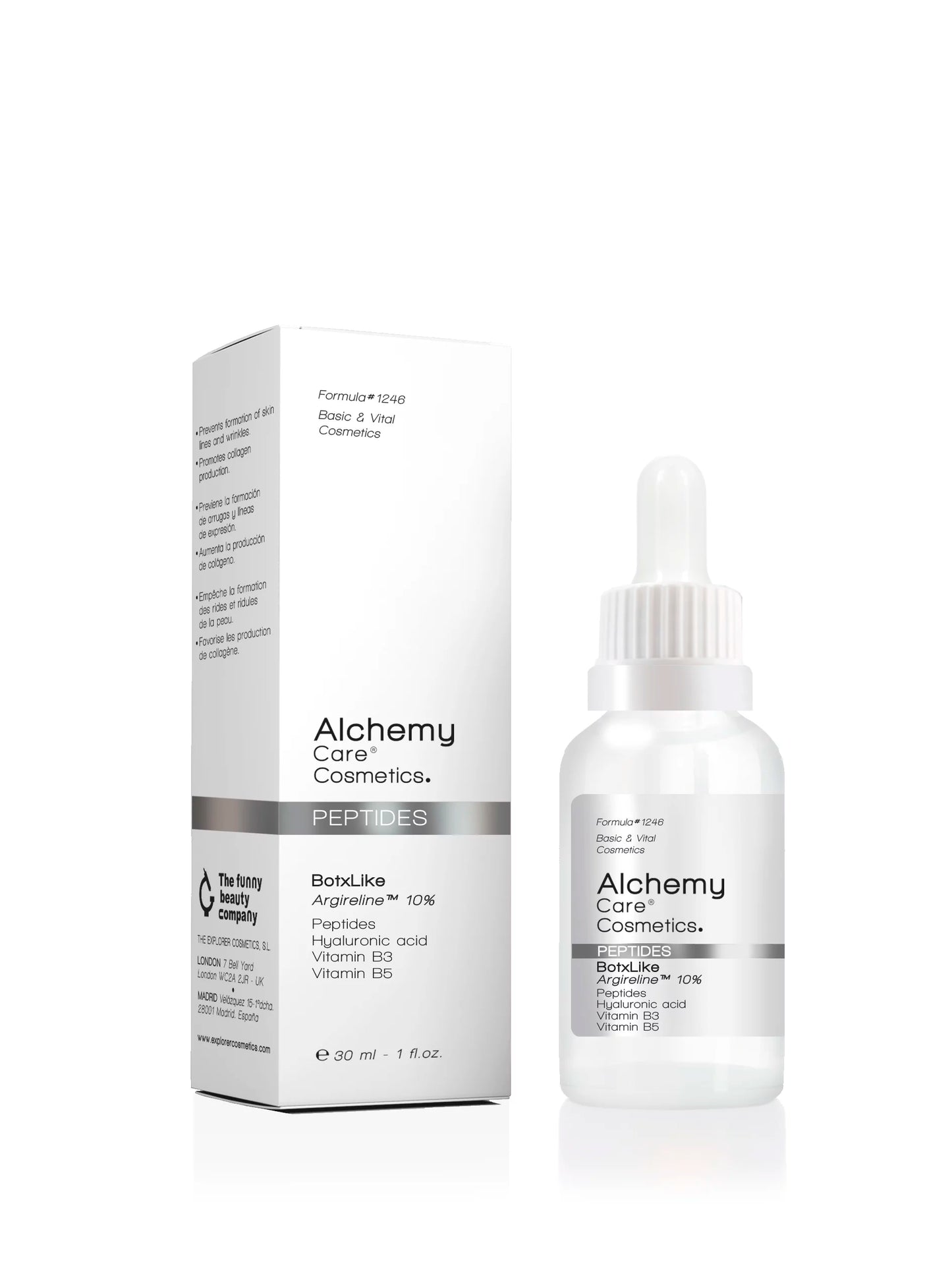 ALCHEMY CARE COSMETICS BotxLike Serum - Tratamiento Facial Reafirmante contra las Arrugas - 30 ml