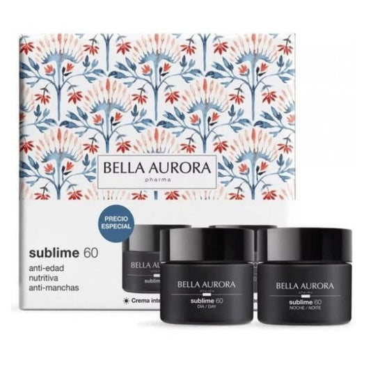 BELLA AURORA Pack Sublime 60 Antiedad: Crema intensiva día + Crema Reparadora noche