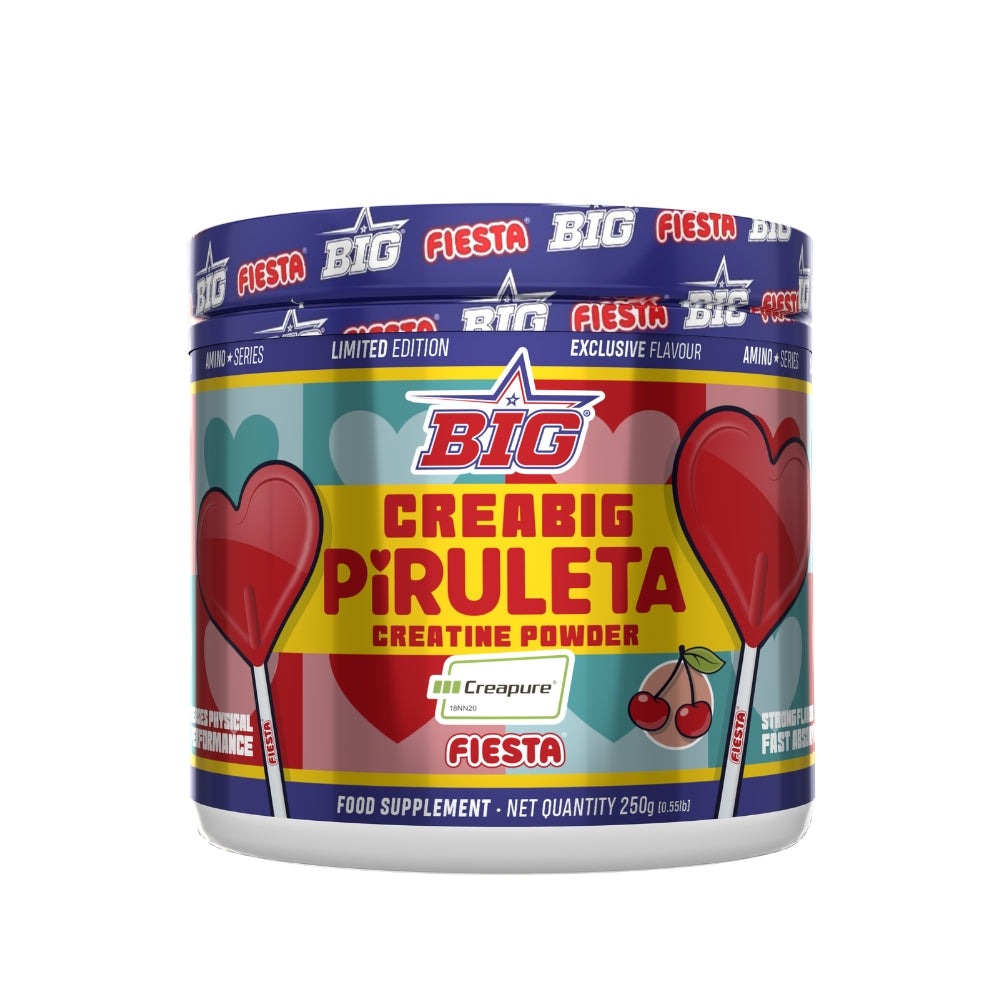 BIG CREABIG sabor PIRULETA Fiesta - Creatina sello Creapure - 250gr