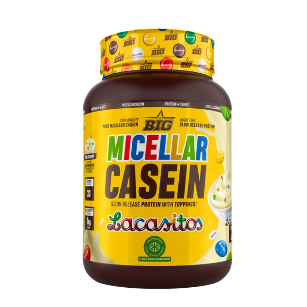 BIG MICELLAR Casein - Proteína de Caseína sabor LACASITOS 1kg Proteína de liberación lenta