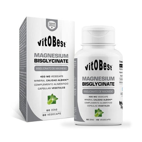 VITOBEST MAGNESIUM Bisglycinate - Bisglicinato de Magnesio 60 cápsulas