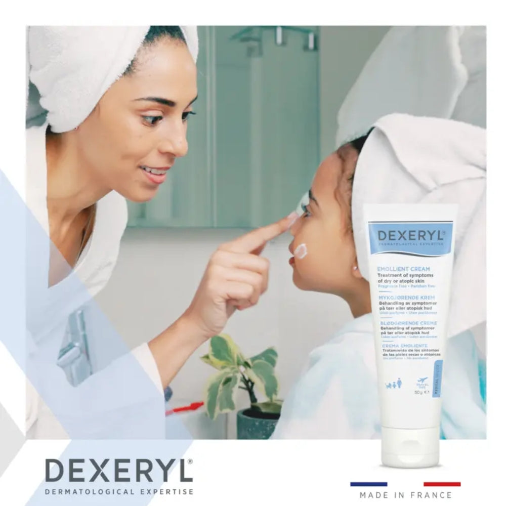 Dexeryl Crema Emoliente 500ml | Hidratante Corporal y Facial | Piel Seca, Atópica e Irritada | Alivia, Protege y Repara