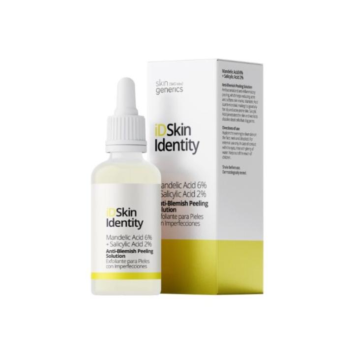 ID SKIN IDENTITY Serum Acne Solution Exfoliante para pieles sensibles con Ácido Mandelico y Salicílico 30ml