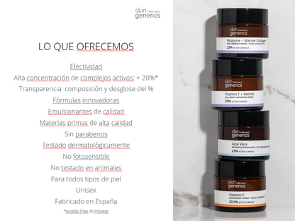 SKIN GENERICS Limpiador Anti imperfecciones con Ácido Glicólico 5,5% Complejo Activo