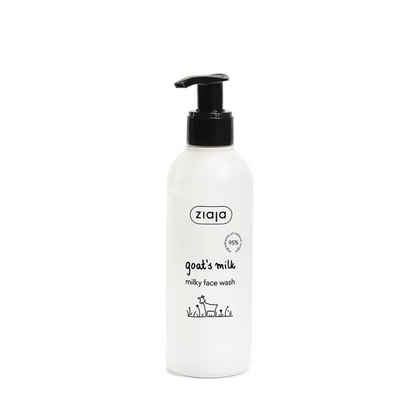 ZIAJA Leche de Cabra - Limpiador Facial Cremoso - 200 ml