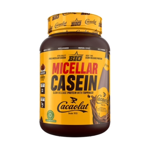 BIG MICELLAR Casein - Proteína de Caseína sabor CACAOLAT 1kg Proteína de liberación lenta