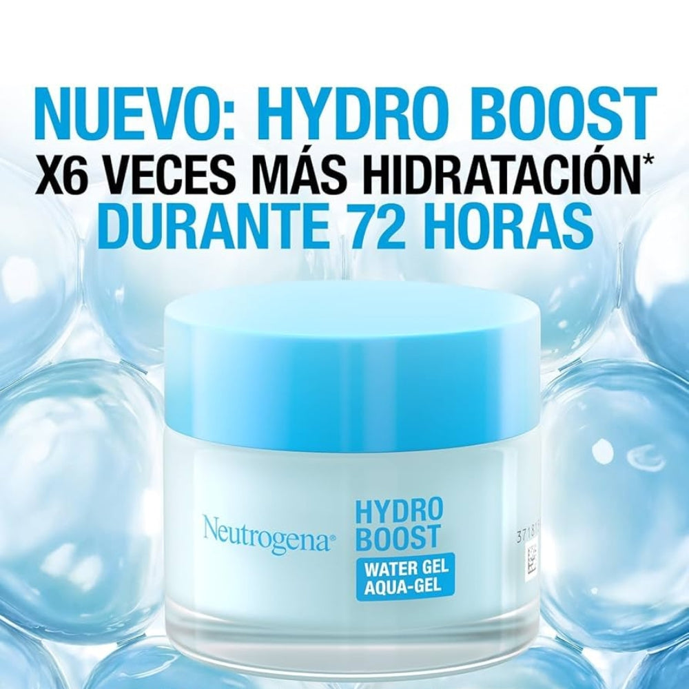 NEUTROGENA Hydro Boost Gel de Agua - Hidratante con Ácido Hialurónico, Aminoácidos y Electrolitos