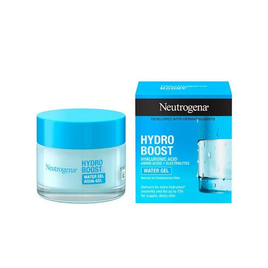 NEUTROGENA Hydro Boost Gel de Agua - Hidratante con Ácido Hialurónico, Aminoácidos y Electrolitos