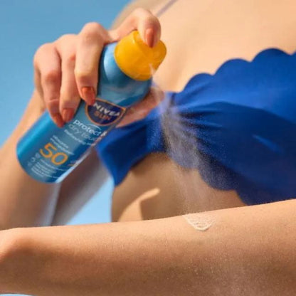 NIVEA SUN Protege & Refresca Spray - Bruma transparente sport SPF50 - 200ml