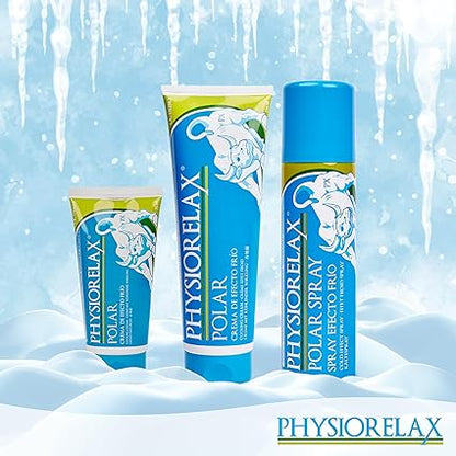 PHYSIORELAX POLAR- Crema Efecto Frío, con sensación Refrescante y Relajante 75ml