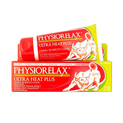 PHYSIORELAX ULTRA HEAT Crema de masaje calor intensivo - 75ml/250ml