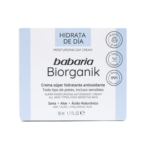 BABARIA Crema Facial Día Biorganik 50ML Súper Antioxidante