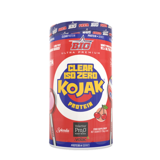 BIG Proteína CLEAR ISO ZERO KOJAK - Proteina calidad Premium, Alta pureza 750gr