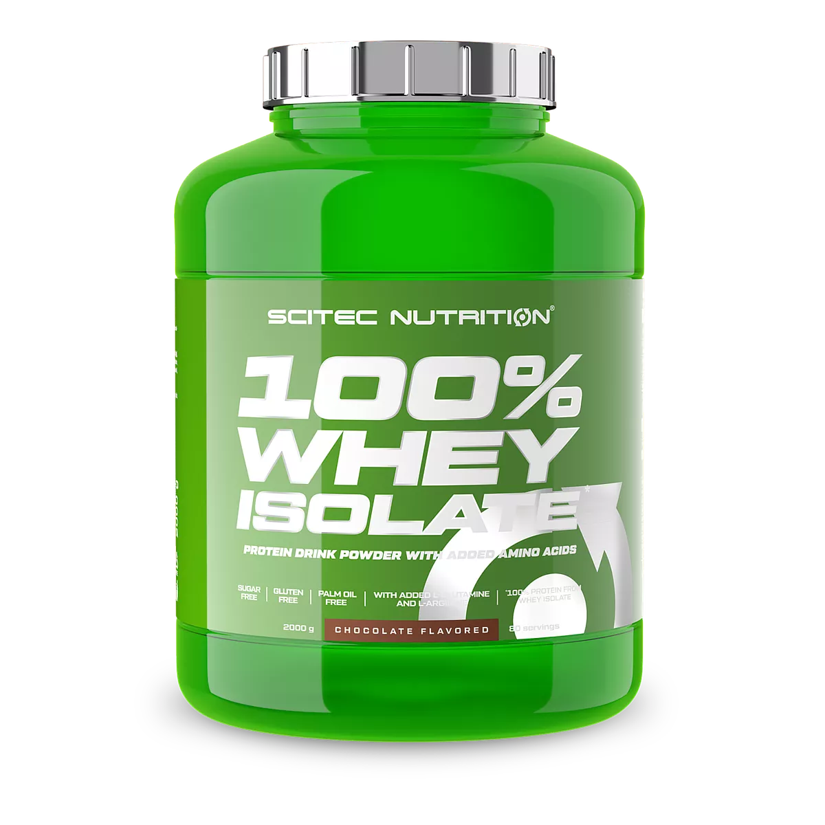 SCITEC NUTRITION 100% Whey Isolate – Proteína Aislada de Suero – 2kg – Alta Pureza y Rápida Absorción