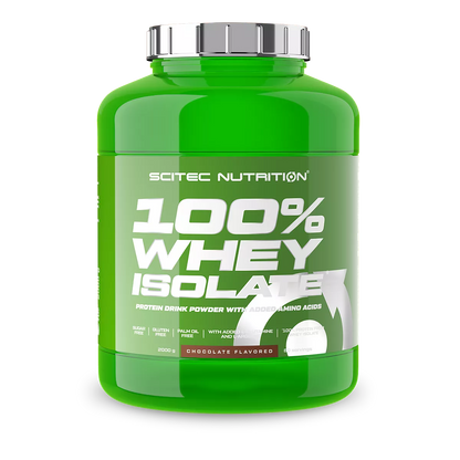 SCITEC NUTRITION 100% Whey Isolate – Proteína Aislada de Suero – 2kg – Alta Pureza y Rápida Absorción